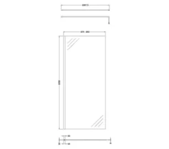 Hudson Reed Black Wetroom Screen And Black Support Bar -Burlington Shop M 2019 6 1 11 48 1 294