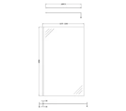 Hudson Reed Black Wetroom Screen And Black Support Bar -Burlington Shop M 2019 6 1 11 51 19 191