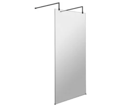 Hudson Reed Black Wetroom Shower Screen With Arms And Feet -Burlington Shop M 2019 6 1 7 24 46 386