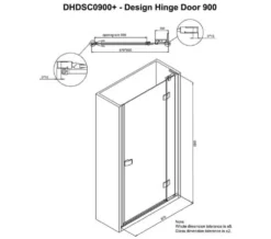 Crosswater Design 8 1950mm High Hinged Shower Door With Inline Panel 13 Crosswater Design 8 1950mm High Hinged Shower Door With Inline Panel -Burlington Shop M 2019 6 14 11 39 24 965
