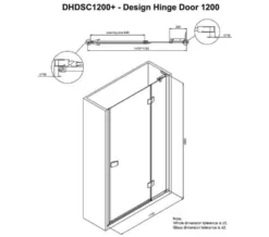 Crosswater Design 8 1950mm High Hinged Shower Door With Inline Panel 16 Crosswater Design 8 1950mm High Hinged Shower Door With Inline Panel -Burlington Shop M 2019 6 14 11 39 30 664