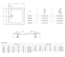 Mira Flight Safe Square Shower Tray White 12 Mira Flight Safe Square Shower Tray White -Burlington Shop M 2019 6 28 13 2 18 817