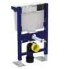 Geberit Duofix 465 X 790mm Wall Hung WC Frame Blue With Low Height Furniture Cistern
