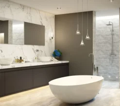 Sensio Zirconia Crystal Cone Pendant Light