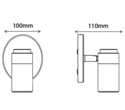 Sensio Astrid Single Adjustable Warm White LED Spotlight -Burlington Shop M 2019 7 23 10 57 1 827
