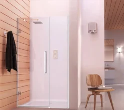 Aqata Design DS457 Hinged Door And Inline Panel For Recess Installation