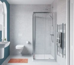 Twyford Geo Corner Entry Shower Cubicle With 6mm Glass And Polished Silver Frame -Burlington Shop M 2020 1 14 11 8 57 744