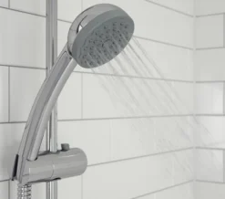 Bristan Zing Basic Cool Touch Chrome Bar Mixer Valve With Kit