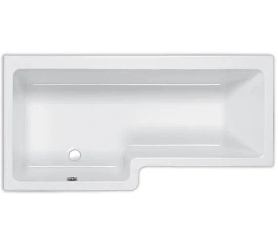 Carron Quantum 5mm Acrylic White Shower Bath 1500 X 850mm 4 Carron Quantum 5mm Acrylic White Shower Bath 1500 X 850mm - Image 4