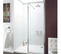Lakes Coastline Levanzo Walk-In Shower Screen With Bypass Panel