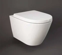 RAK Resort Rimless Wall Hung Pan With Hidden Fixations