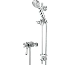 Bristan Regency Thermostatic Dual Control Shower Valve With Adjustable Riser Kit