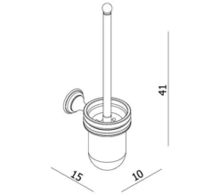 Crosswater Belgravia Toilet Brush And Holder Chrome -Burlington Shop M 2020 4 3 11 52 42 321