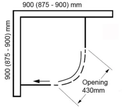 Aquaglass Plus Sphere Tinted 8mm Quadrant Enclosure -Burlington Shop M700 2020 11 13 11 21 33 623