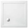Crosswater Square Low Profile White Shower Tray