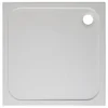 Crosswater Square 45mm White Stone Resin Shower Tray