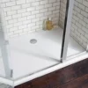 Crosswater Rectangular 35mm Anti Slip Acrylic White Shower Tray