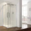 Aquaglass Plus 8mm Frameless Corner Entry Enclosure