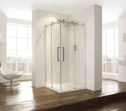 Aquaglass Plus 8mm Frameless Corner Entry Enclosure -Burlington Shop M700 2020 12 7 13 7 24 244