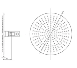 Crosswater MPRO Fixed Shower Head -Burlington Shop M700 2020 8 14 8 10 56 608