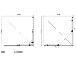 Crosswater Kai 6 Corner Entry 1900mm High Enclosure -Burlington Shop M700 2020 8 18 8 17 18 896