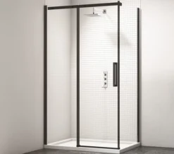 Merlyn Black 2000mm Height Sliding Shower Door -Burlington Shop M700 2020 8 7 9 42 25 103