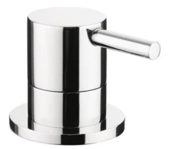 Crosswater Kai Lever 3 Way Deck Mounted Chrome Diverter Valve - KL0008DC