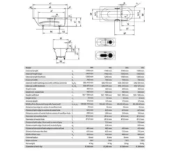 Kaldewei Ambiente Vaio Set 1700mm Single Ended Steel Bath White