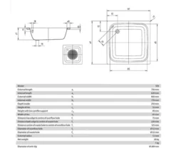 Kaldewei Advantage Sanidusch 900mm Rectangular Steel Shower Tray White -Burlington Shop M700 2021 10 5 11 35 36 335