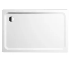 Kaldewei Ambiente Superplan XXL 1400mm Rectangular Steel Shower Tray White