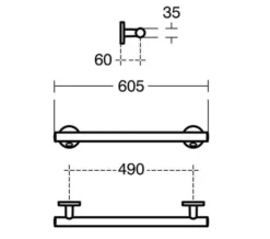 Armitage Shanks Contour 21 600mm Contemporary Aluminium Grab Rail Chrome 5 Armitage Shanks Contour 21 600mm Contemporary Aluminium Grab Rail Chrome -Burlington Shop M700 2021 11 26 13 17 9 462