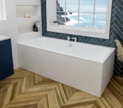 Joseph Miles Malin Beauforte Reinforced White Bath - Double Ended