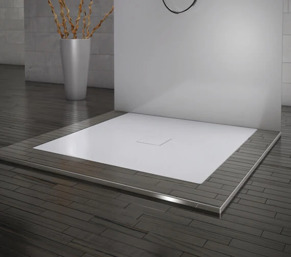 Kaldewei Avantgarde Conoflat Square Steel Shower Tray White 4 Kaldewei Avantgarde Conoflat Square Steel Shower Tray White - Image 4