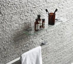 Roper Rhodes Horizon 600mm Toughened Clear Glass Shelf -Burlington Shop M700 2021 12 13 6 53 16 913