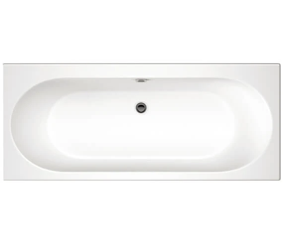 Joseph Miles Biscay Beauforte Reinforced Double Ended Straight Edge White Bath 2 Joseph Miles Biscay Beauforte Reinforced Double Ended Straight Edge White Bath - Image 2