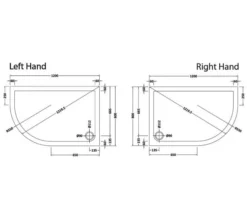 Hudson Reed Pearlstone 40mm Slimline ABS Acrylic Offset Quadrant Shower Tray -Burlington Shop M700 2021 12 24 12 31 55 239