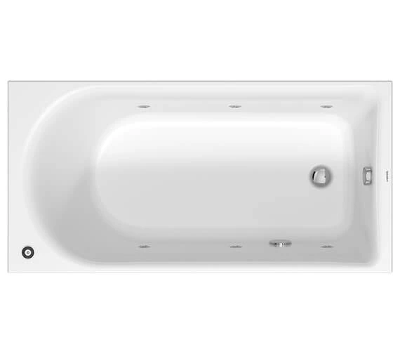Duravit D-Neo Jet System Single Ended Bathtub 1 Duravit D-Neo Jet System Single Ended Bathtub
