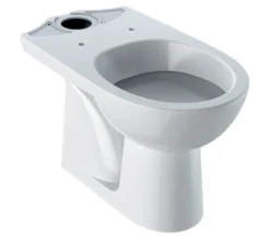 Geberit Selnova Floor-Standing Close-Coupled White WC Pan Vertical Outlet