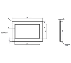 Roper Rhodes Hampton 700 X 500mm End Bath Panel 12 Roper Rhodes Hampton 700 X 500mm End Bath Panel -Burlington Shop M700 2021 7 19 9 48 48 740