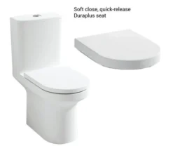 IMEX Alma 650mm Rimless Close Coupled White WC Pan With Cistern And Seat -Burlington Shop M700 2021 7 31 8 44 9 958