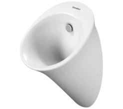 Duravit White Tulip 320 X 340mm Rimless Urinal Wiith Concealed Inlet