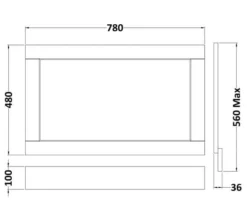 Hudson Reed Old London 680mm End Bath Panel -Burlington Shop M700 2021 9 16 8 16 25 767
