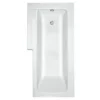 VitrA Neon 1700 X 850mm L Shaped Left Hand White Shower Bath