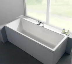 Carron Quantum Duo Double Ended White Acrylic Bath 5mm - 1700 X 800mm