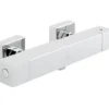 Vado TE Chrome Exposed Square Thermostatic Shower Valve