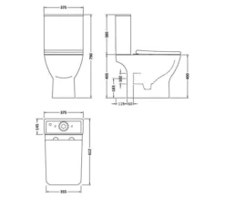 Nuie Ava 375 X 610mm Closed Coupled Rimless White Pan With Cistern And Seat -Burlington Shop M700 2022 1 21 10 26 6 30