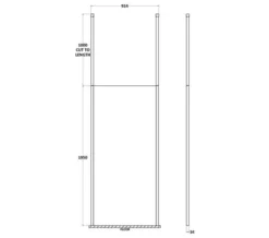 Hudson Reed Walk-In Wetroom Screen With Chrome Ceiling Post -Burlington Shop M700 2022 1 21 9 42 37 680