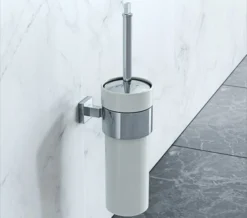 Crosswater Zeya Ceramic WC Brush Holder - ZE025C+