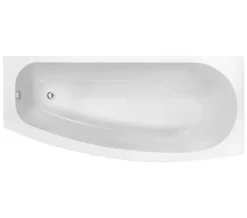 Joseph Miles Marley Space Saver 1700 X 740mm 0 Tap Hole Single Ended Shower Bath -Burlington Shop M700 2022 10 17 11 11 27 964