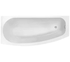 Joseph Miles Marley Space Saver 1700 X 740mm 0 Tap Hole Single Ended Shower Bath